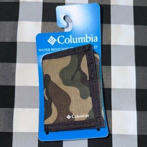 Columbia Camouflage Tri-Fold Wallet